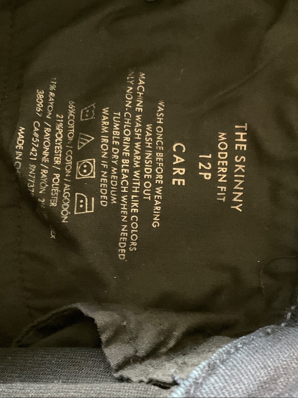 Ann Taylor Dark Navy Women’s Jeggings - Picture 3 of 4